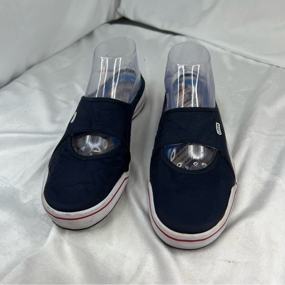 Keds Sport Sneakers Womens Size 9 Navy Canvas Slip On Casual Walking - Picture 2 of 8